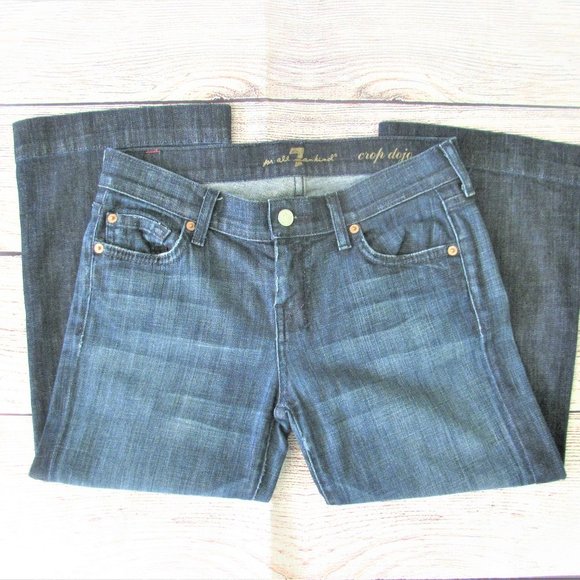 7 For All Mankind Crop dojo jeans - Picture 6 of 9